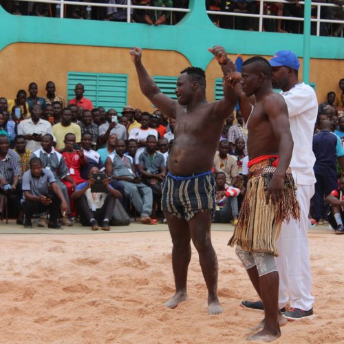 SNC 2023 : la lutte traditionnelle a connu son dénouement au stade Wobi de Bobo